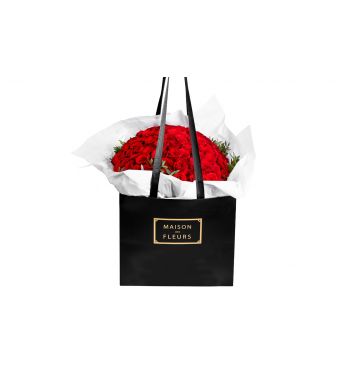 Bouquet of 50 Red roses